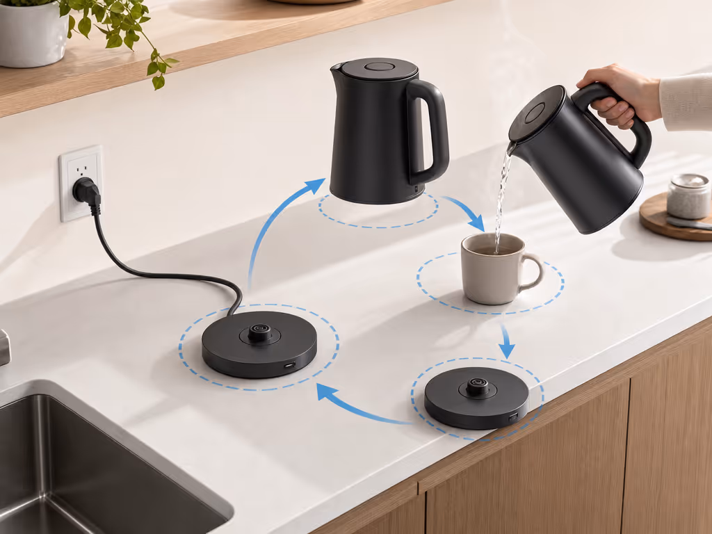 detachable_electric_kettle_base_and_countertop_workflow_diagram