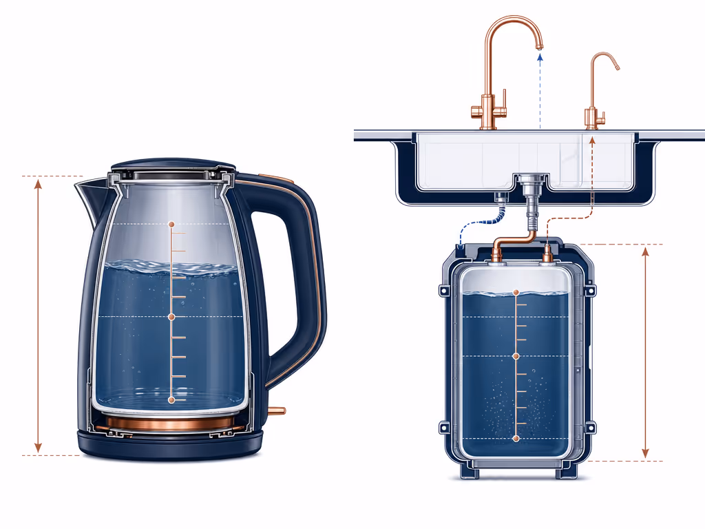 water_heating_volume_comparison_kettle_and_under_sink_tank_diagram