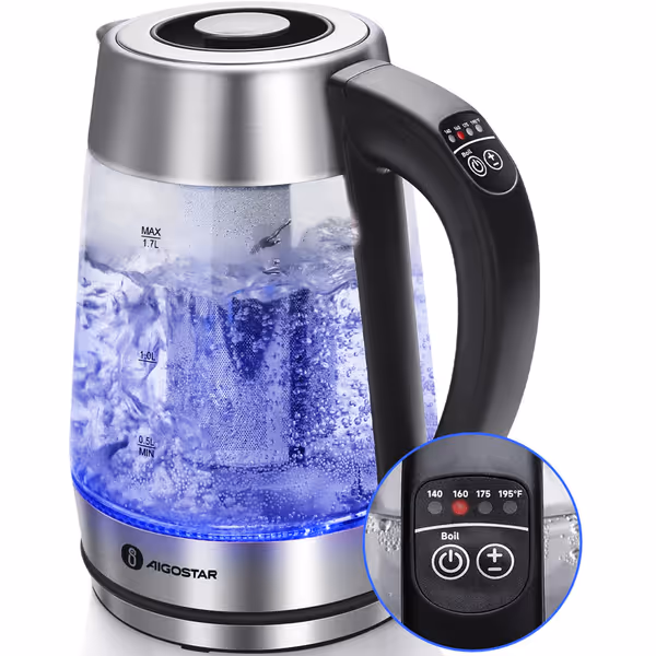 Aigostar Electric Kettle with Temperature Control